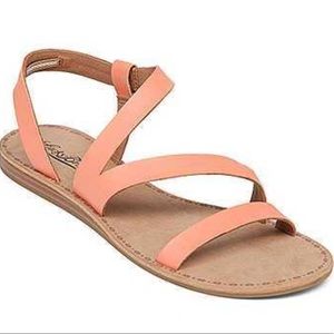Lucky brand coral sandals